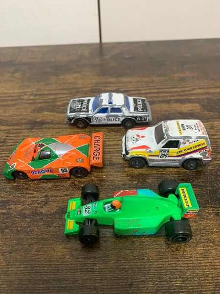 トミカ WELLY F1 三菱パジェロ MAZDA 787B ミニカー4台