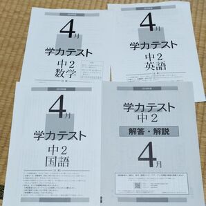 2018年4月度学力テスト中2