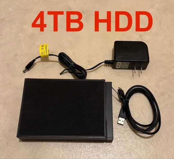 外付け HDD HDCZ-UTL4K 4TB アイオーデータ