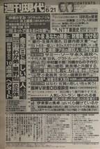 週刊現代2003.6.21号　仲根かすみ/井上直美/バージンヌード/新体操全裸/アダルトサイト/叶美香/二宮優/ＮＴＴ裏面史/sg08283_画像5