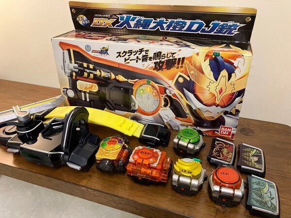 DX戦極ドライバー & 火縄大橙DJ銃 極ロックシード カチドキ メロン バナナ 仮面ライダー鎧武