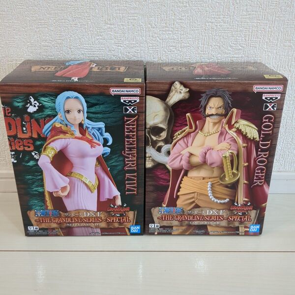 ワンピース THE GRANDLINE SERIES ビビ ロジャー 2点セット ONE PIECE フィギュア