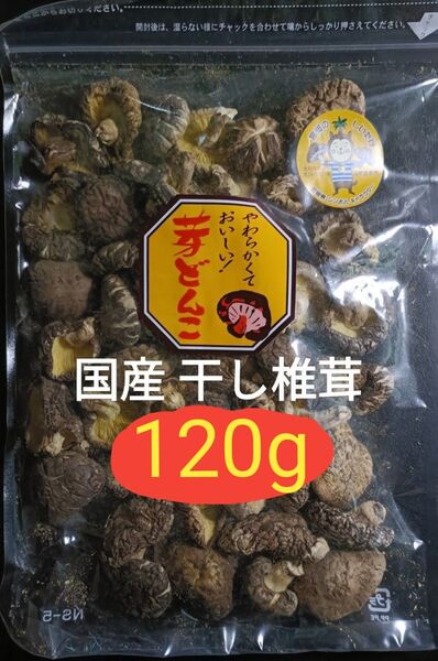 【120g×1袋】干し椎茸 宮崎産どんこ