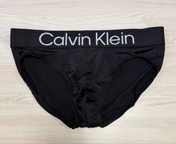 Calvin klein カルバンクライン マイクロファイバー メンズヒップブリーフ ビキニブリーフ 黒 sizeS