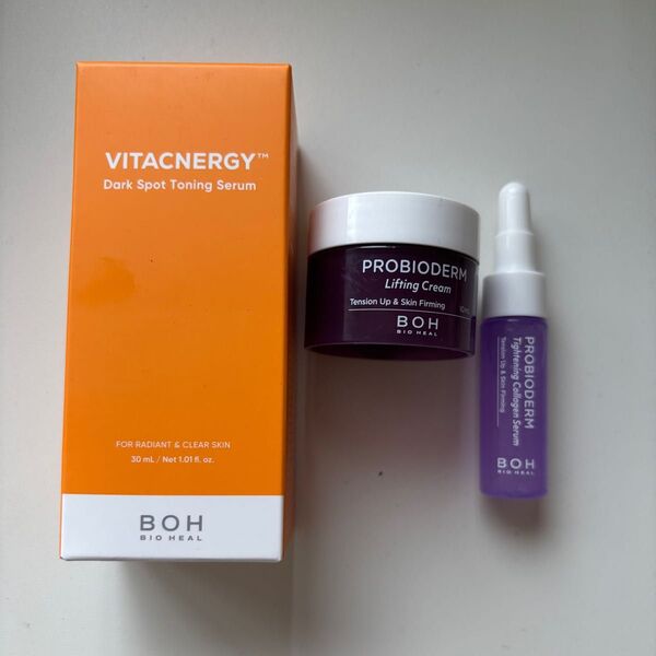 バイオヒールボ ダークスポットトーニングセラム 30ml プロバイオダーマ リフティングクリーム10ml コラーゲンセラム
