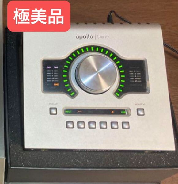 極美品 Universal Audio Apollo Twin Duo オーディオインターフェイス ツインデュオ 音響機器