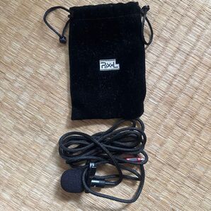 MFi認定iPhone/iPad用 コンデンサーマイク Pixel 2m ピンマイク 録音だけ ラベリアマイク クリップ式