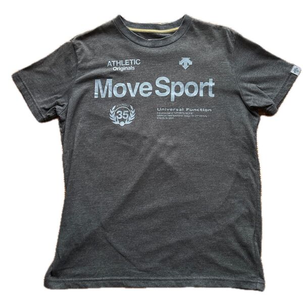 DESCENTE デサント Move Sport Tシャツ グレー ATHLETIC Originals グレー