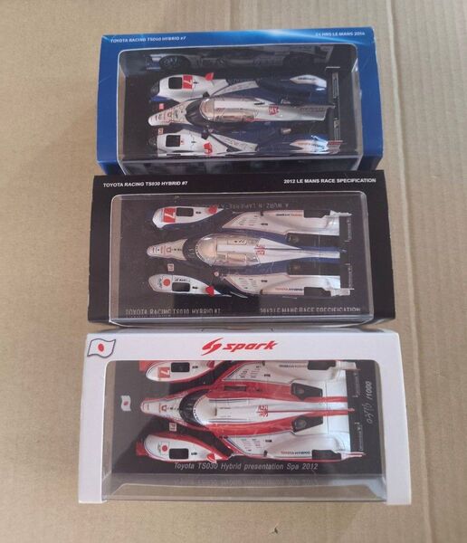 スパーク1/43 トヨタ ル・マン3台セット