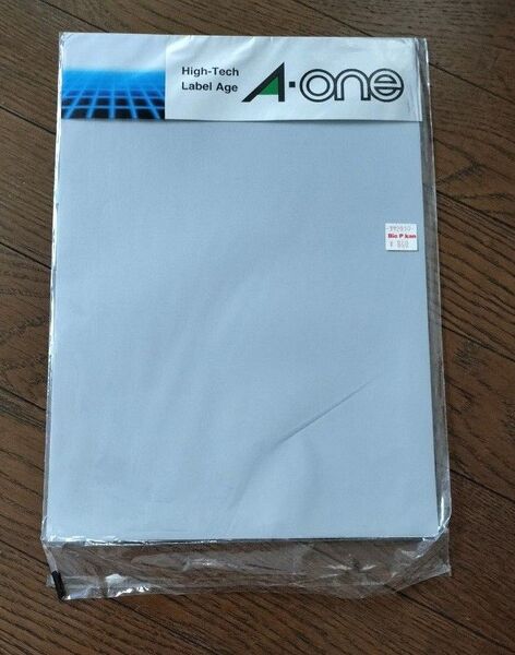 A-one インクジェット用下地が隠せる修正ラベル エーワン 未使用 1面 1シート
