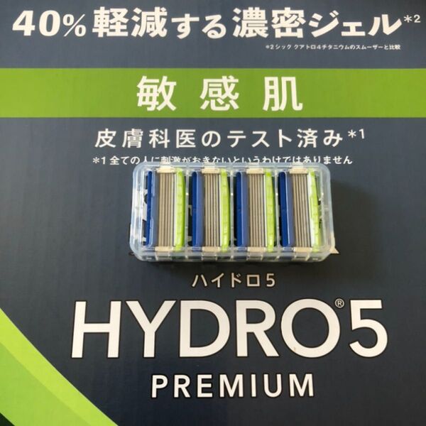 シック ハイドロ5 プレミアム 敏感肌用 替刃4個