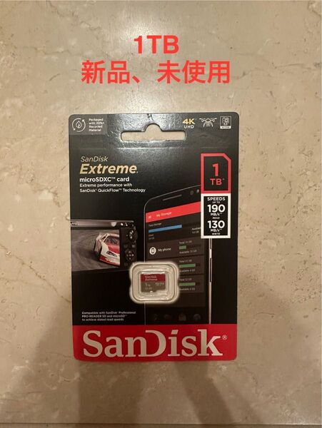 SanDisk Extreme microSDXCカード 1TB 新品未開封