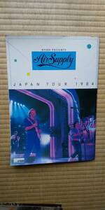 エア・サプライ AIR SUPPLY1984年 日本公演 大型パンフレット