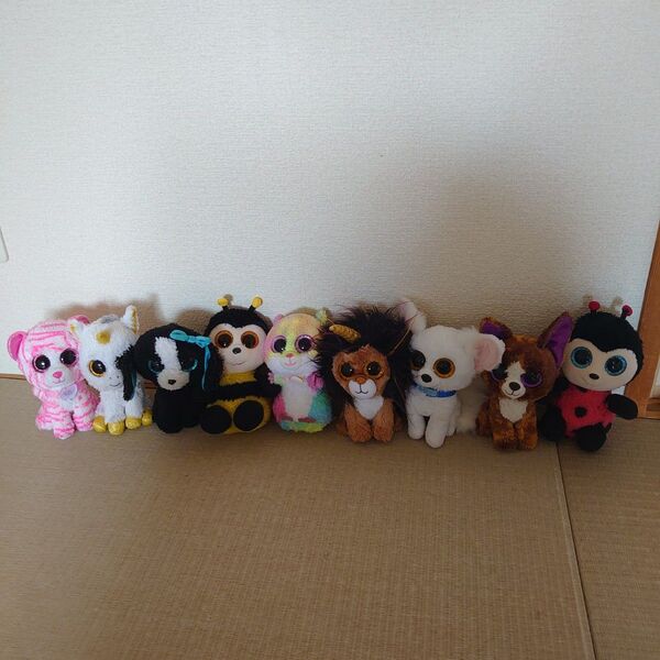 Ty Beanie Boos ぬいぐるみ まとめ売り 9体セット