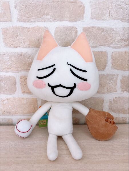 どこでもいっしょ 超でっかいぬいぐるみ トロと野球編