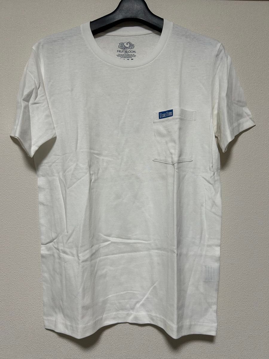 FRUIT OF THE LOOM ブルーブルーポケットTシャツ ホワイト M