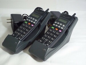 NTT製　RXーPCM 　デジタルコードレス電話機　2台　中古品　基本動作確認済み　液晶表示OKです。　[S377]