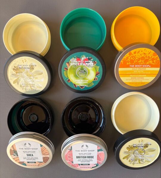 【空ケース】THE BODY SHOP ザ.ボディショップ 6個(バラ売り可)