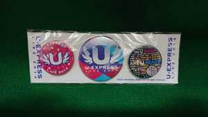 U-EXPRESS LIVE☆2014☆缶バッジ☆3個セット☆未開封☆