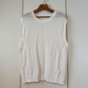 無印良品 メッシュコットンベスト