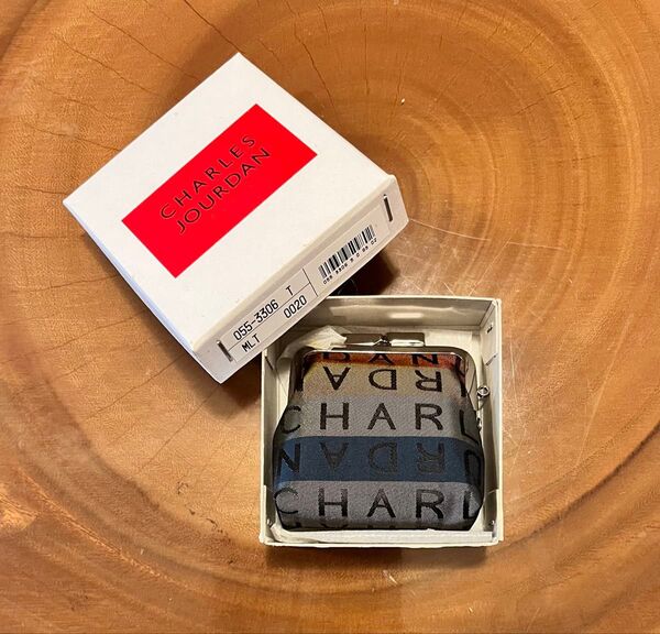 【美品・未使用】CHARLES JOURDAN 小銭入れ がま口 シャルルジョルダン 財布 コインケース