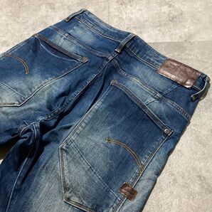 【G-STAR RAW】ジースターロウ Type C 3D Super Slim スキニーデニムパンツ 31インチ ブルー