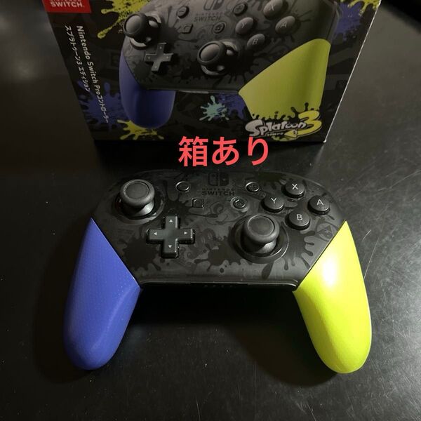 ★Nintendo Switch Proコントローラー スプラトゥーン3エディション プロコン 充電器別 任天堂
