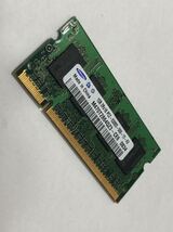 中古　Samsung　サムスン社　中国製　1GB ノートPC メモリ PC2-5300S DDR2 SDRAM M470T2864QZ3-CE6_画像2