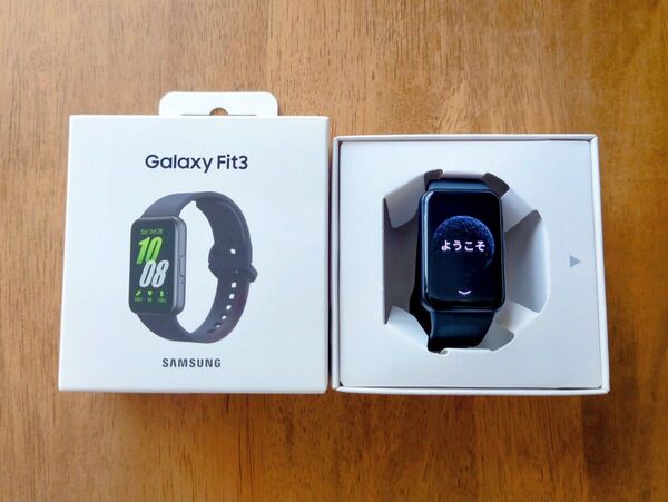 Galaxy Fit3 ダーク グレー SM-R390NZAAXJP SAMSUNG スマートウォッチ