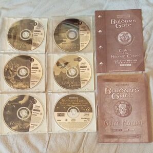 【動作未確認】BALDUR'S GATE バルダーズ・ゲート 完全日本語版 PCゲームソフト 拡張シナリオ集付き 外箱なし