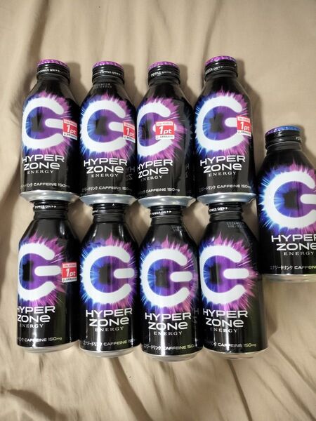 HYPER ZONe ENERGYエナジードリンク 400ml 缶 9本