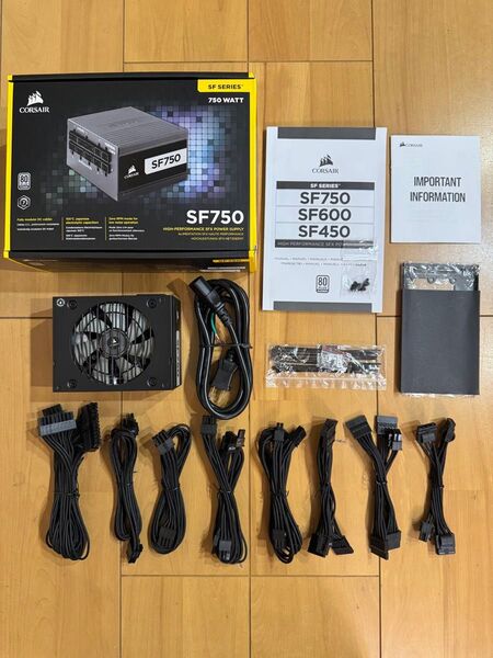 Corsair SF750 -PLATINUM- 750W SFX電源 80PLUS PLATINUM