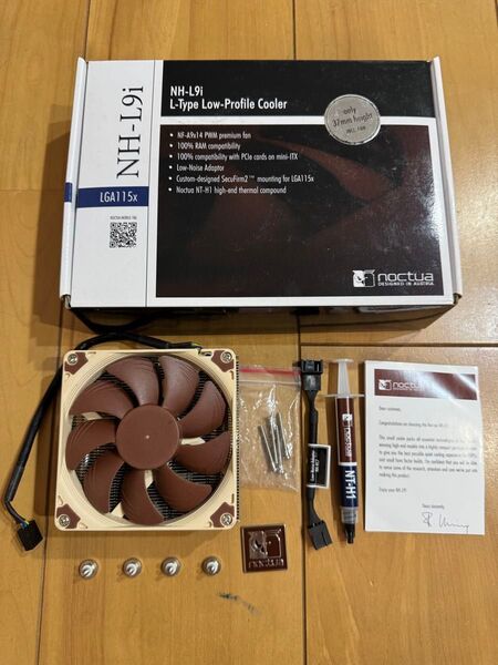 Noctua NH-L9i, Intel LGA1200/LGA115x対応 プレミアム ロープロファイル CPUクーラー
