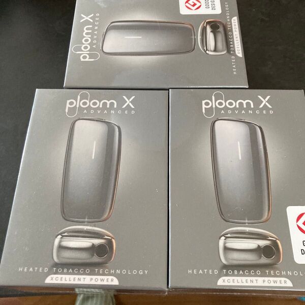 ploom X ADVANCED プルームX アドバンスド シルバー 新品未開封を3台発送します