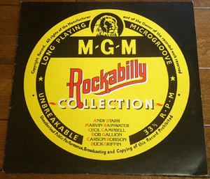 The M.G.M. Rockabilly Collection - LP/ 50s,ロカビリー,Andy Starr,Marvin Rainwater,Cecil Campbell's,Buck Griffin,Carson Robison,Bob