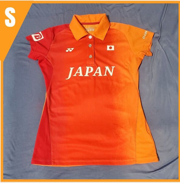 YONEX ヨネックス バドミントン ユニフォーム プラクティスシャツ オレンジ