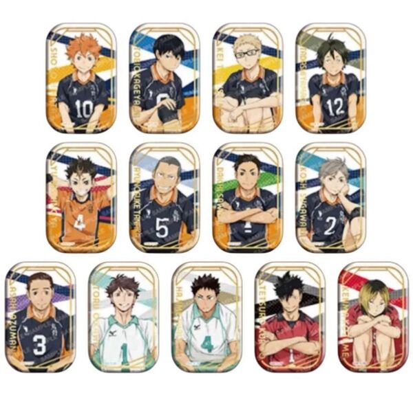 ハイキュー!!缶バッジ【セット】おすわり版 セブンネット限定 1BOX(13個)