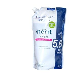 メリット リンスのいらないシャンプー つめかえ用 (1800ml) メリット