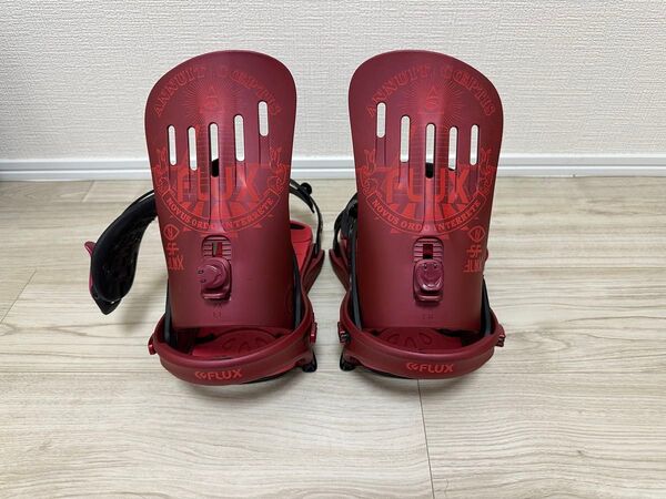 FLUX スノーボード ビンディング レッド