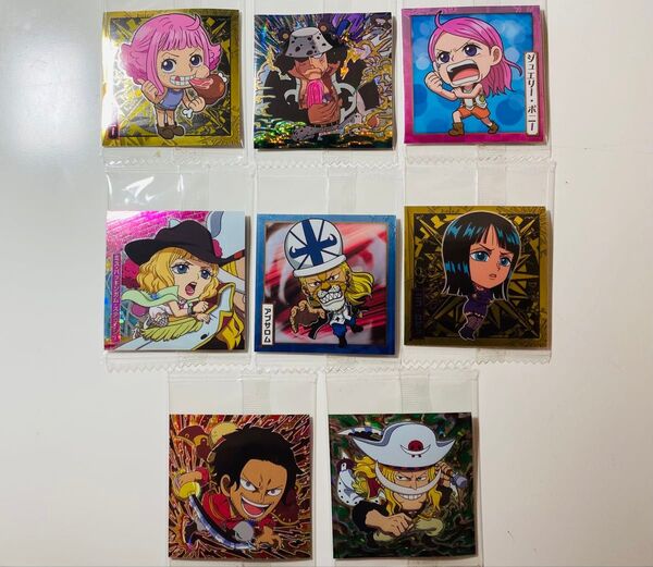 にふぉるめーしょん ワンピース大海賊シールウエハースLOG.12 シール8枚セット