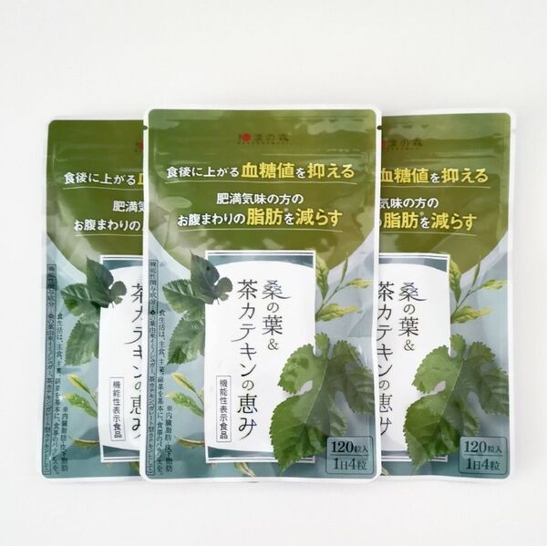 3袋セット 桑の葉&茶カテキンの恵み