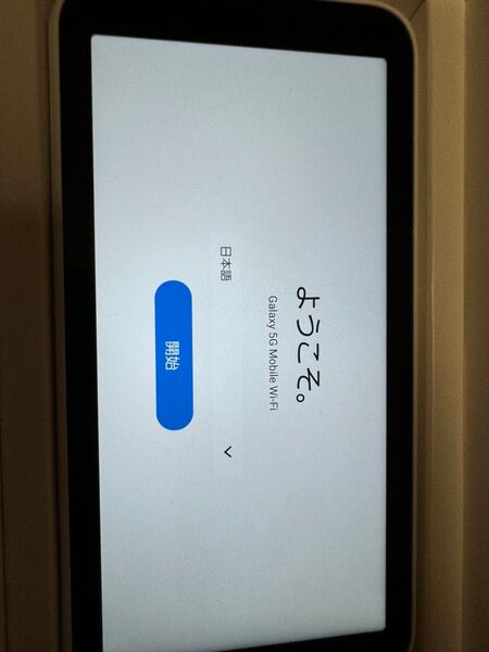 ■ 商品名 Galaxy 5G Mobile Wi-Fi SCR01(UQ WiMAX)