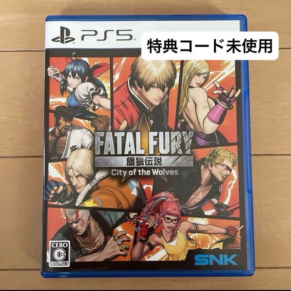 【PS5】 餓狼伝説 City of the Wolves SPECIAL EDITION 特典コード未使用
