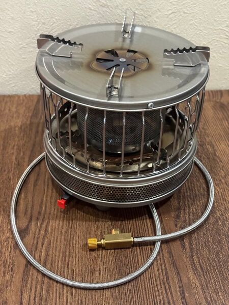 キャンプ用 シングルバーナー ヒーターアタッチメント OD缶用ガスバーナー カセットガスバーナー コンロ ガスバーナー