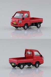 < new goods > Aoshima blind toy Subaru Sambar collection red carrier for seat type 1/64 scale 