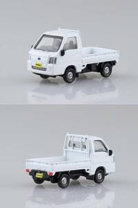 < new goods > Aoshima blind toy Subaru Sambar collection white carrier for seat type 1/64 scale 