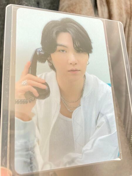 BTS permission to dance weverse 追加 特典 トレカ ラキドロ PVC 購入特典 ユンギ SUGA