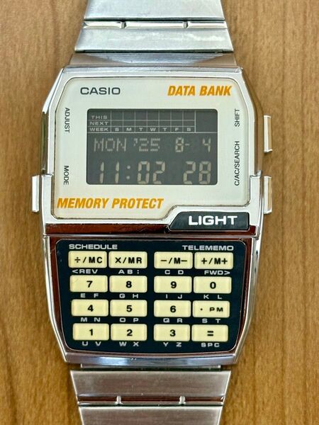 CASIO カシオ データバンクDBCー1500 電池交換済 程度良