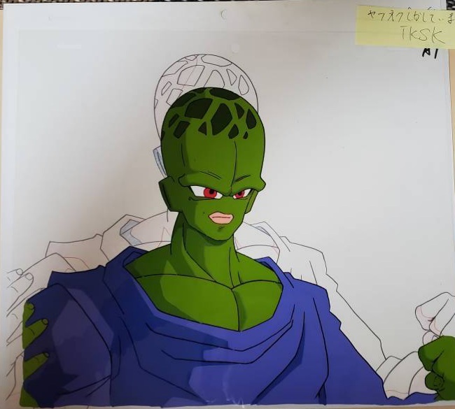 高価値 ドラゴンボールz パイクーハン セル画 動画貼り付き ドラゴンボール