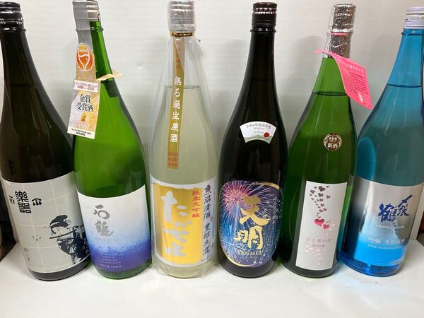 【一升瓶】日本酒6本セット!
